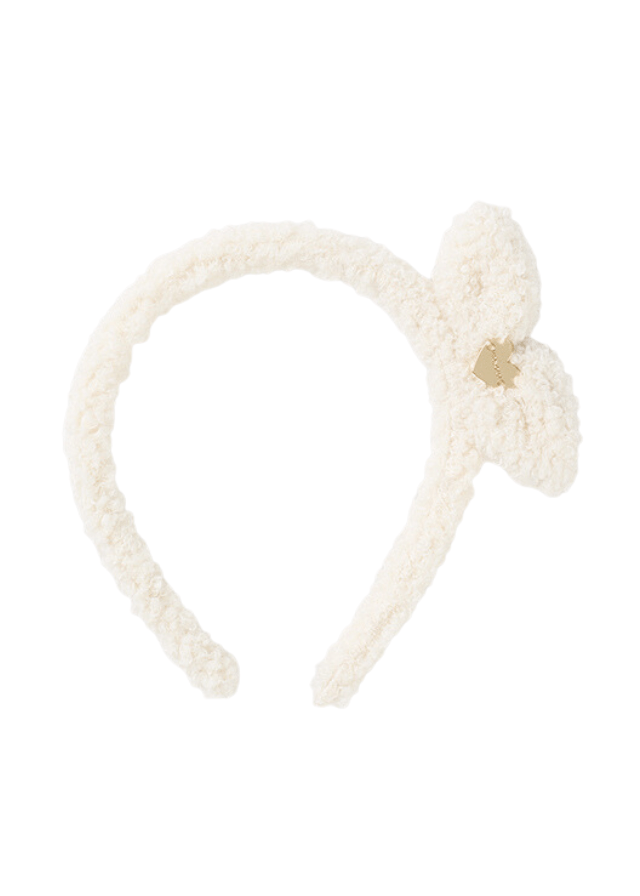 AnneBebe - Bentita Crem din Blana cu Urechi 10547 Mayoral