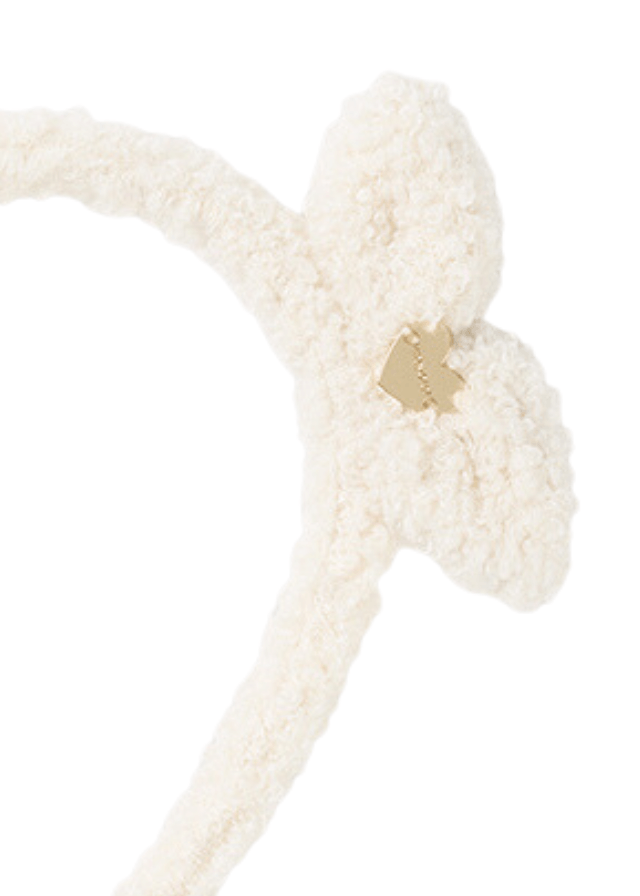 AnneBebe - Bentita Crem din Blana cu Urechi 10547 Mayoral