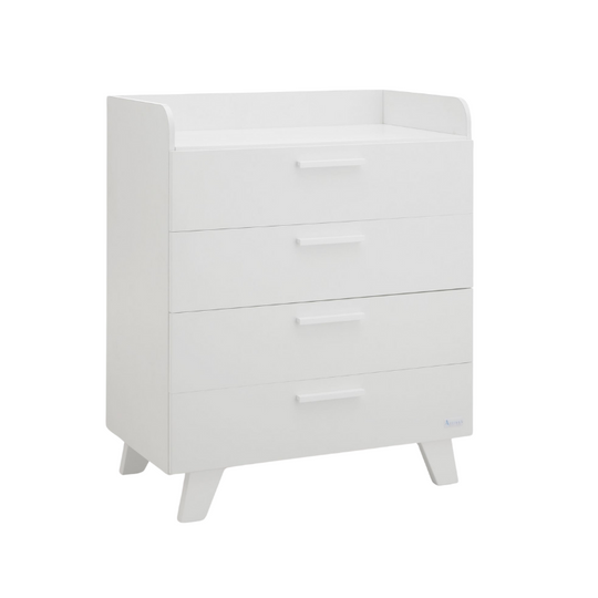 Cabinet 4 drawers Secure Mia bebelusi Italian Design Baby Room Azzurra 