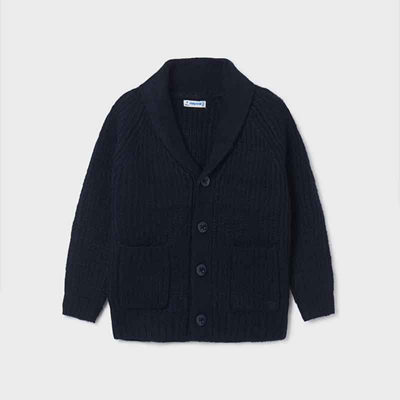 AnneBebe - Cardigan Tricot Bleumarin Cu Nasturi Baieti 4396 Mayoral