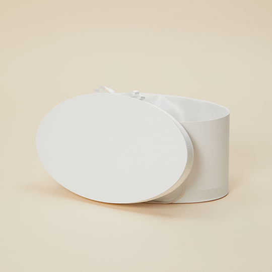 Cufar Oval Elegant Universal Crem Cu Banda Ripsata Crem AnneBebe