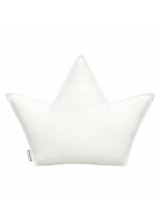 Baby Pillow Unisex Decorative Crown White 52x39 cm Dada&amp;Rocco 