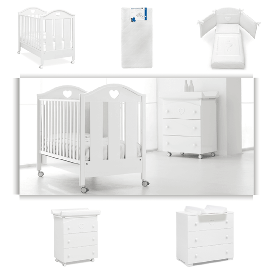 Pachet 5 piese Dolce Pat Saltea Set Textil Protectie Comoda Cabinet