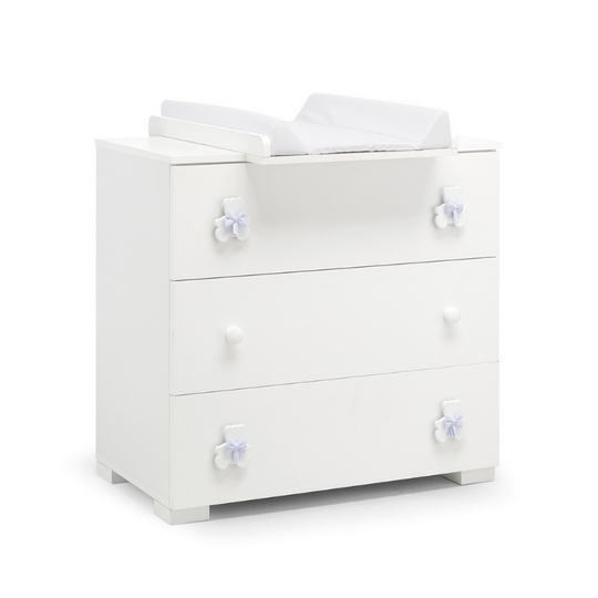 Шафа з 3 ящиками Dudu Ursuleti з кольоровими бантами, італійський дизайн, Erbesi 