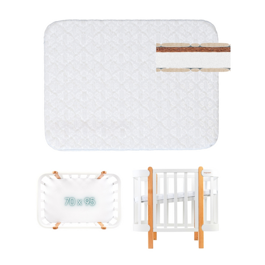Nika Ingvart Crib Mattress 60x95 cm Mica
