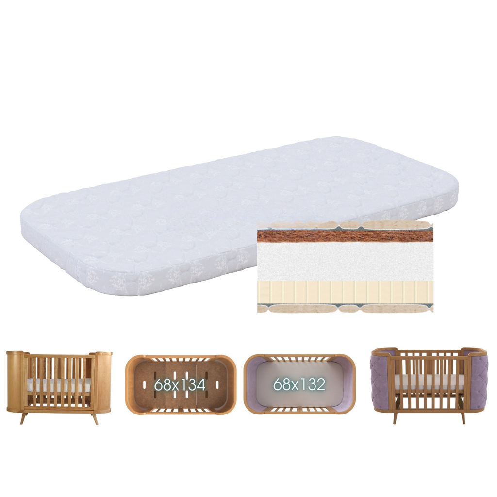 Saltea 68x134 cm Mare Pentru Patut Boho Ingvart