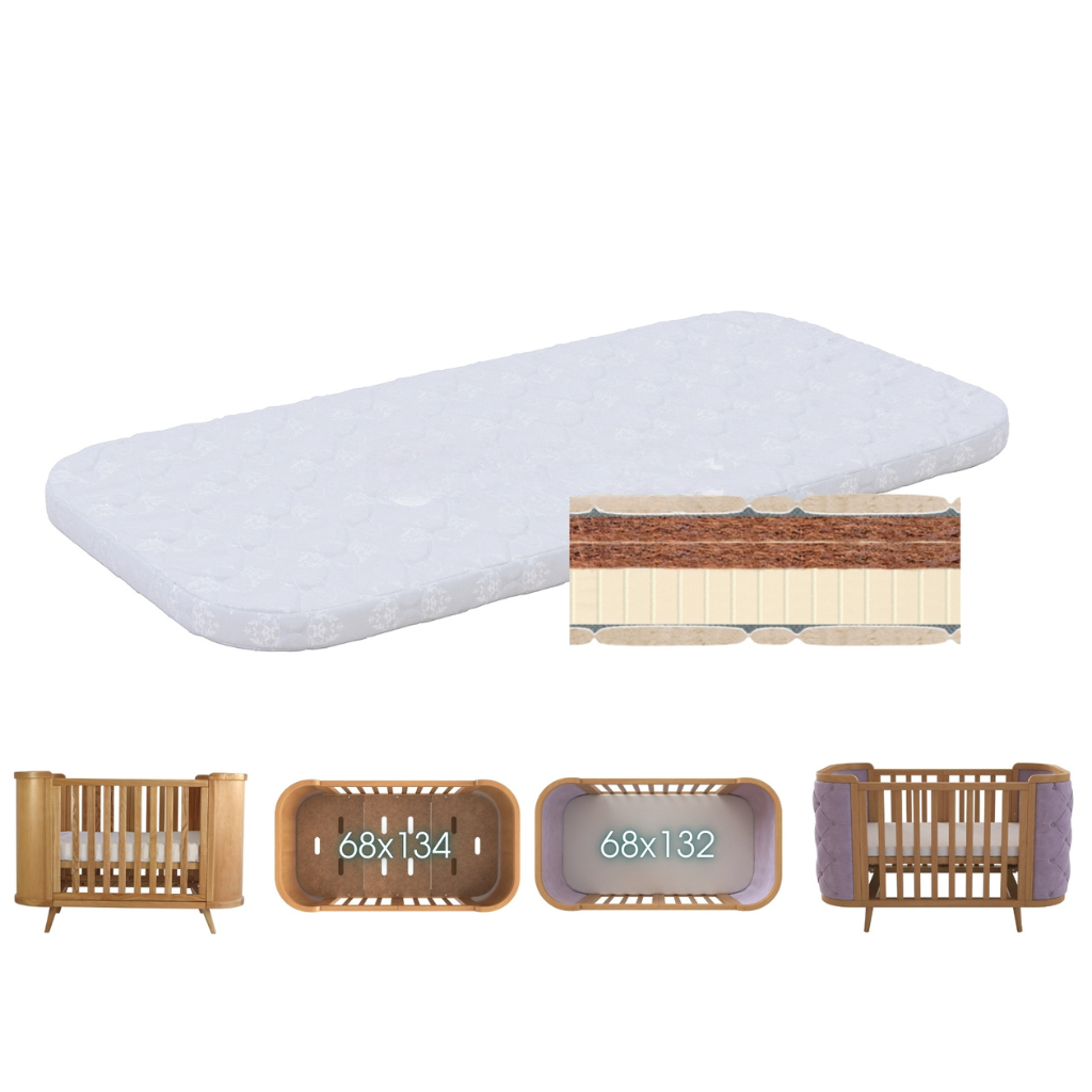 Saltea 68x134 cm Mare Pentru Patut Boho Ingvart