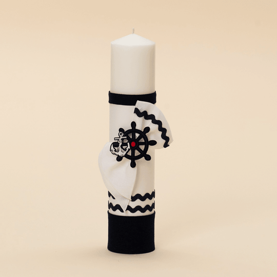 Lumanare Louis Funda Cu Imprimeu Marinar Botez AnneBebe