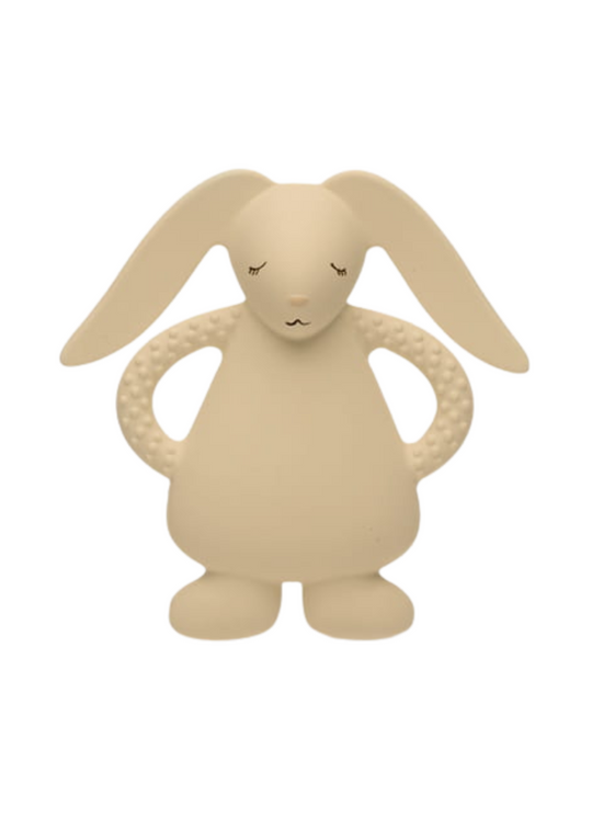 Jucarie Dentitie Iepuras Latex Natural Pur Natural Bunny Sand Moonie