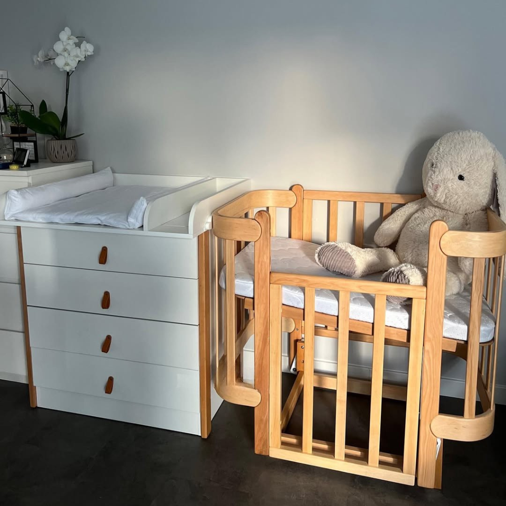 Ingvart Scandi Dresser with Changing Table 