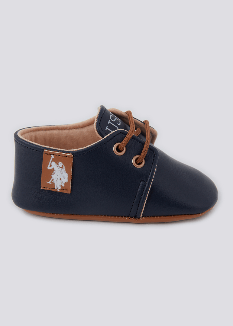 AnneBebe - Pantofi Bleumarin Cu Siret Baietei USB1302 Us Polo Assn