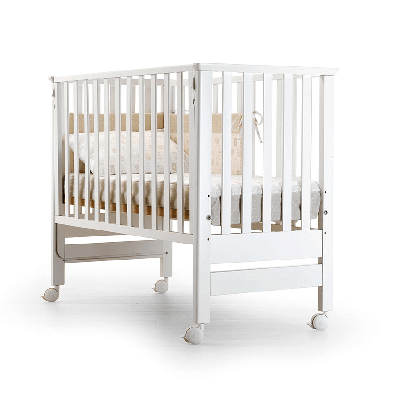 Pat bebe atasabil Co-Sleeper Contact cu saltea si suport Antireflux ...