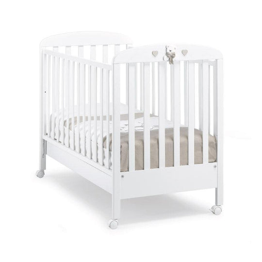 Дитяче ліжко Tatino Erbesi Italian Design з шухлядою та висувною стороною White &amp; Cream 