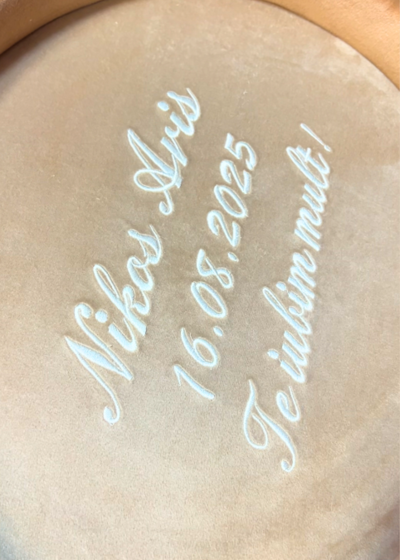 Personalizare Tavita Mot Turta AnneBebe