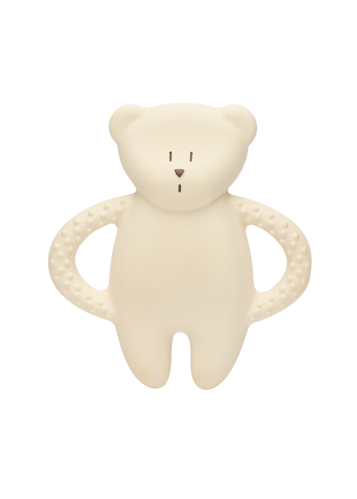 Jucarie Dentitie Ursulet Latex Natural Pur Natural Bear Polar Moonie