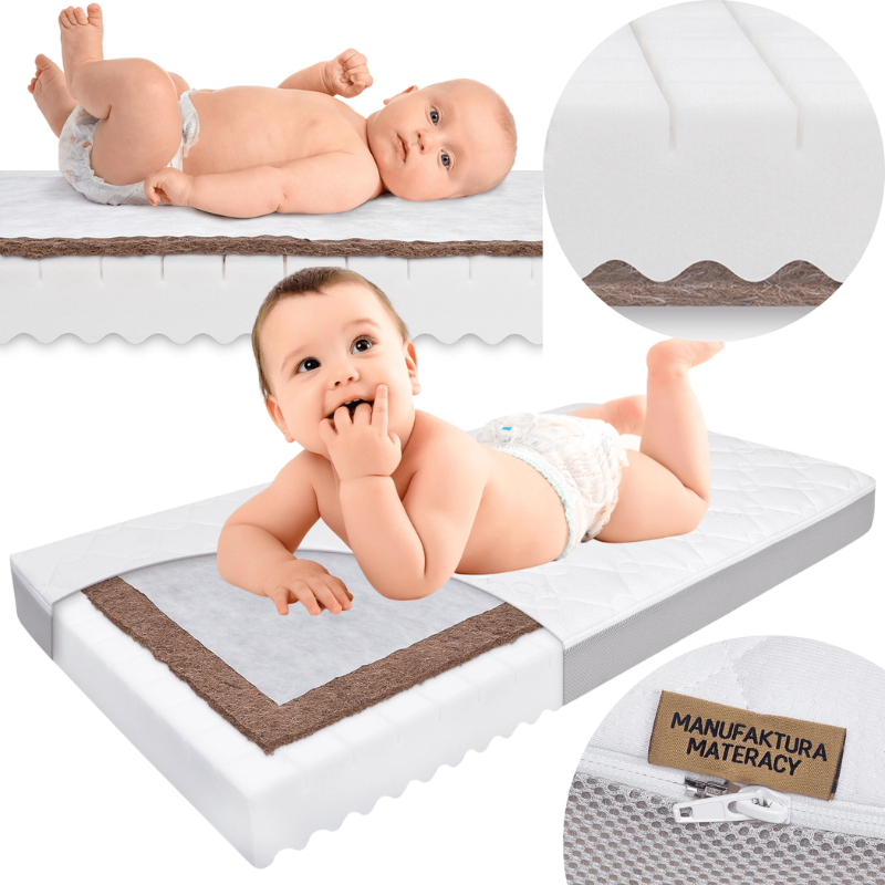 140x70x10 3D Coconut Kernel Mattress &amp; Removable Washable Cover