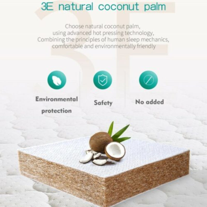 140x70x10 3D Coconut Kernel Mattress &amp; Removable Washable Cover