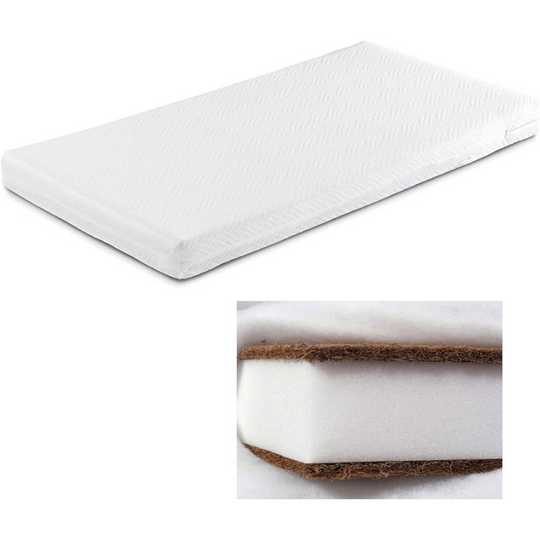 Saltea 127x63x10 Cocos Spuma Cocos EcoTex & Husa Lavabila