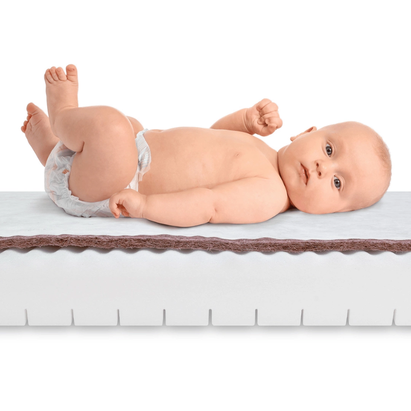 140x70x10 3D Coconut Kernel Mattress &amp; Removable Washable Cover