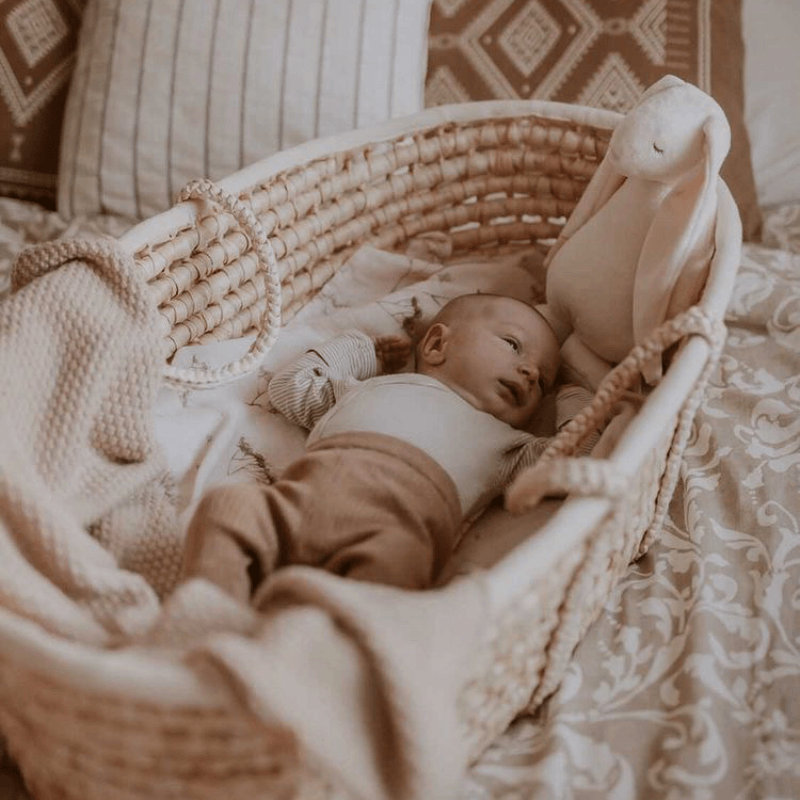 Set Cosulet Bebe Pentru Dormit & Salteluta Natural Ahoj Baby - Camera Bebelusului