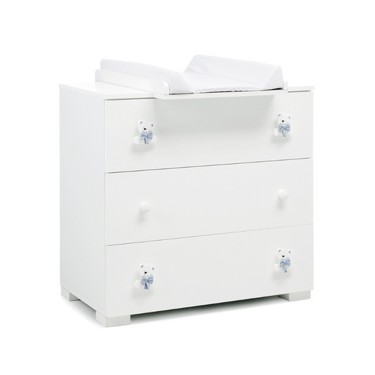 Дитяча шафа з трьома ящиками Tato Alb Baby Room Furniture, Erbesi, Італія 