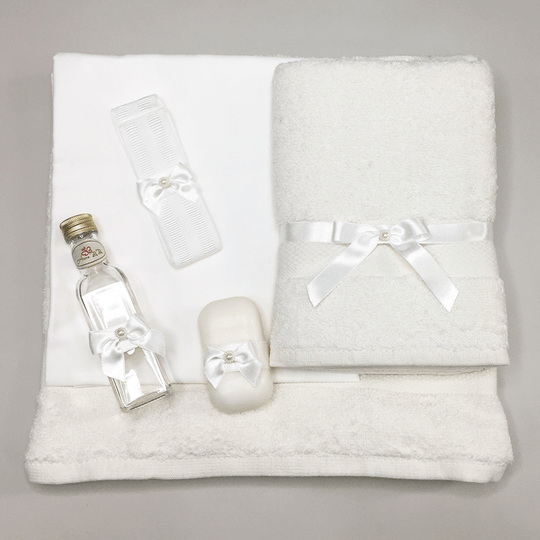 Trusou Botez Fete Ivory Cu Funda Ivory Personalizat AnneBebe
