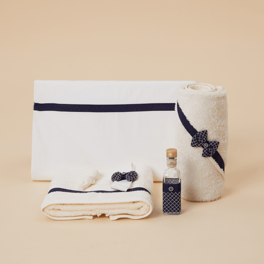 Trusou Crem Funde Bleumarin Model Romb Baietei AnneBebe