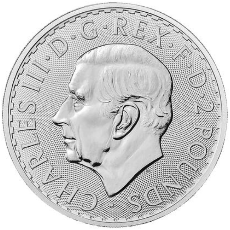 Moneda Argint Britannia Charles III 2024 31.10 g - 209217 - Camera Bebelusului