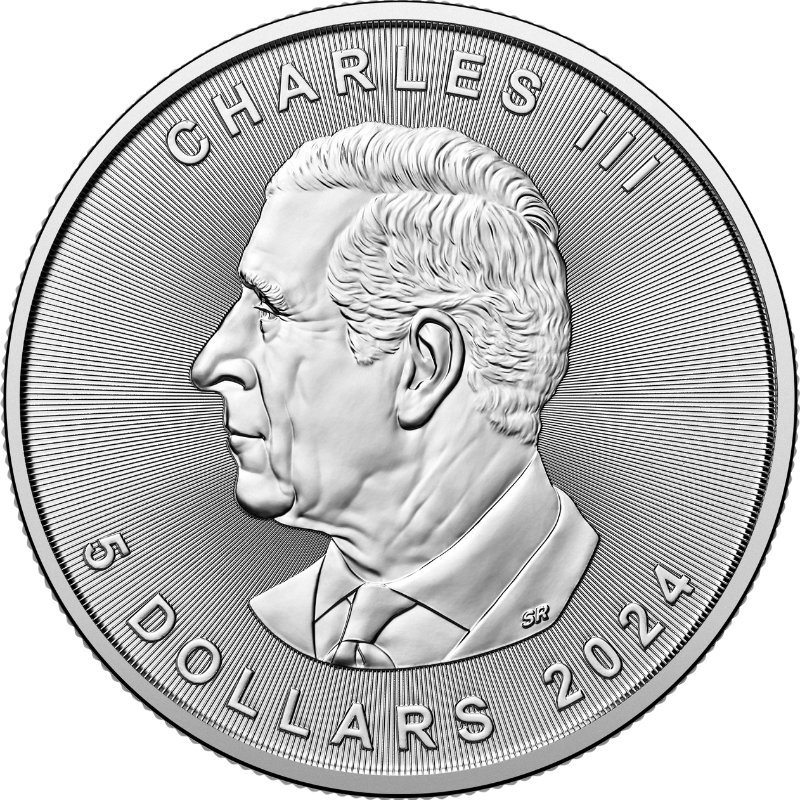 Moneda Argint Maple Leaf Canada 2024 31.10 g - 204264 - Camera Bebelusului