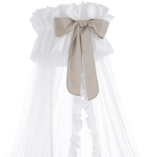 Дитяче ліжко з балдахіном і опорою Tato Elegant Design Erbesi 