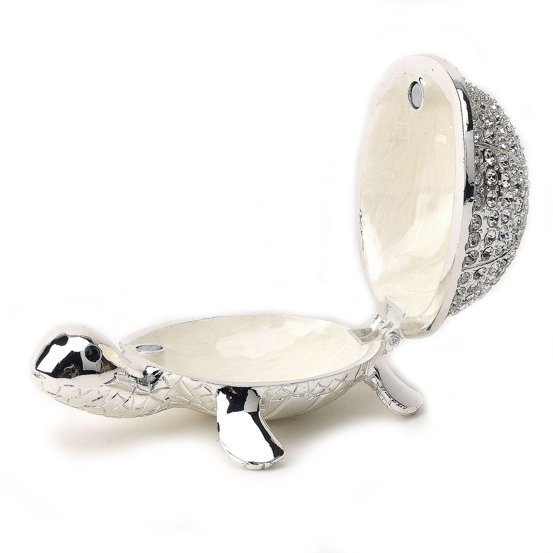 Caseta Argintata Bebelusi Broasca Testoasa Cristale 15715 Stratton - Camera Bebelusului