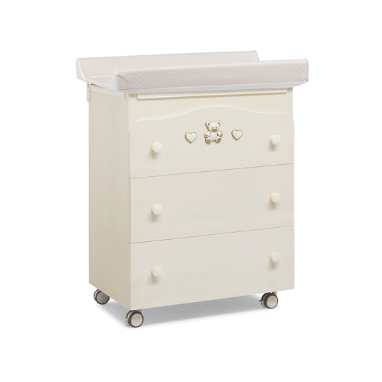 Comoda bebelusi Brigette 3 Setare Cadita Detasabila si Masuta Infasat