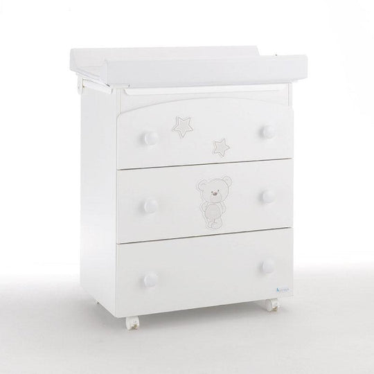 Comoda bebelusi Contact Art cu cadita si masa infasat Design Italian