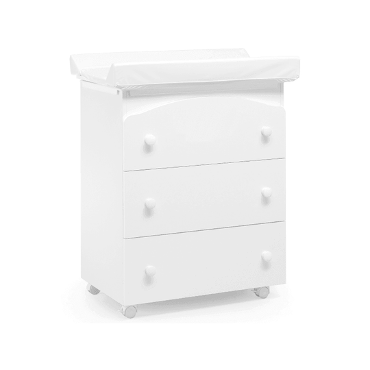 Comoda bebelusi Nido Alba 3 Setare Cadita Detasabila si Masuta Infasat