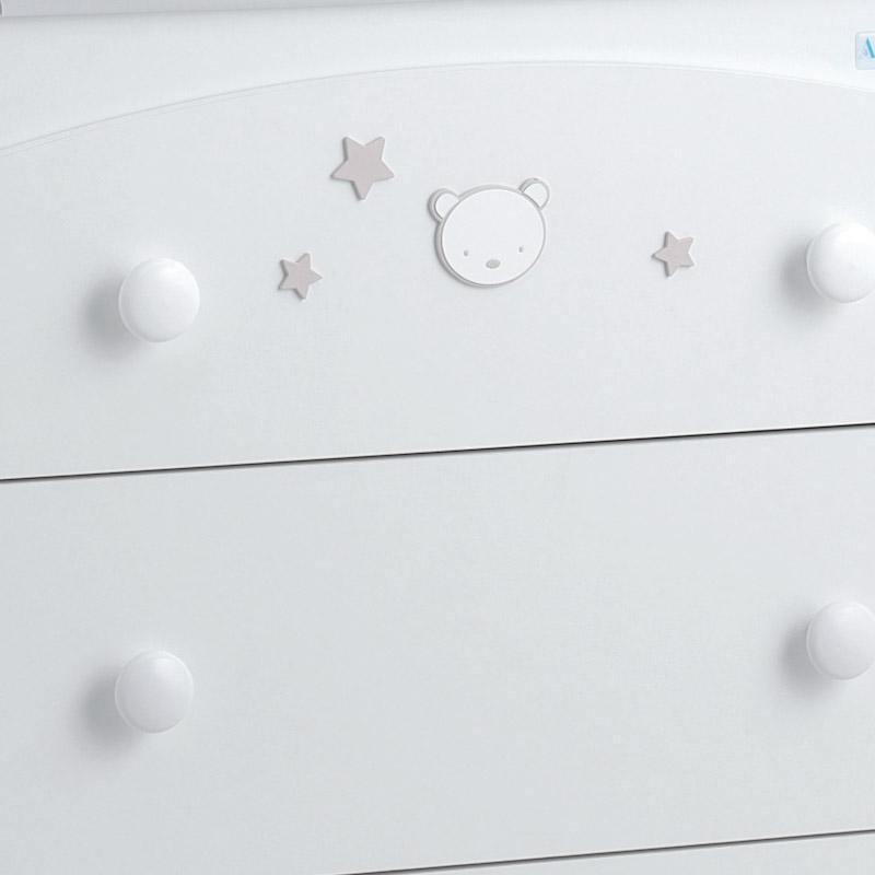 Comoda infasat Colectia Baby Dream Design Elegant cu Masuta Infasat - Camera Bebelusului