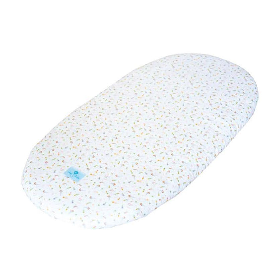 Husa muselina summer Alba pentru salteluta cos