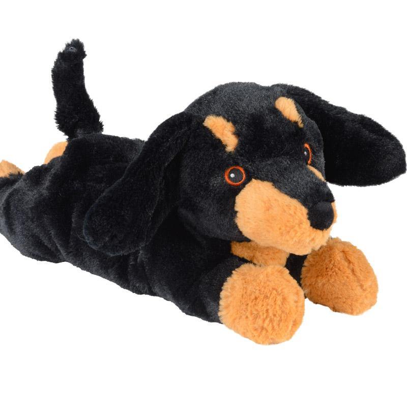 Jucarie Catelus Plush Negru Bebelusi Unisex Warmies 01213 - Camera Bebelusului