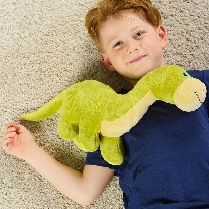 Jucarie Dinozaur Plush Verde Bebelusi Unisex Warmies 1182 - Camera Bebelusului