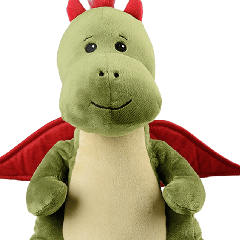 Jucarie Dragon Plush Verde Bebelusi Unisex Warmies 1189 - Camera Bebelusului