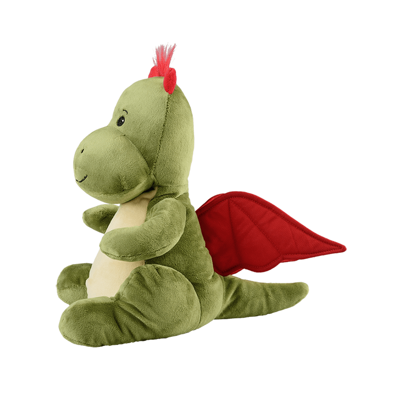 Jucarie Dragon Plush Verde Bebelusi Unisex Warmies 1189 - Camera Bebelusului