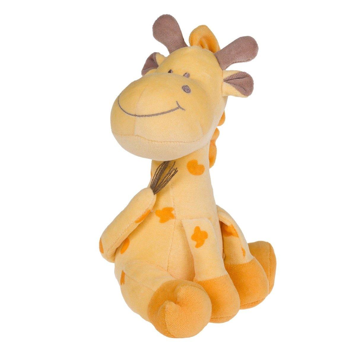 Jucarie Girafa Atasament Trilli Plus Portocaliu Bebelusi 20 Cm Nanan 2155