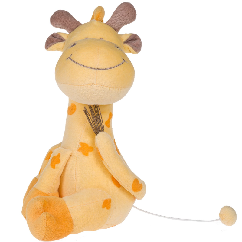Jucarie Girafa Muzicala Trilli Plus Portocalie Bebelusi 25 Cm Nanan 2194 - Camera Bebelusului