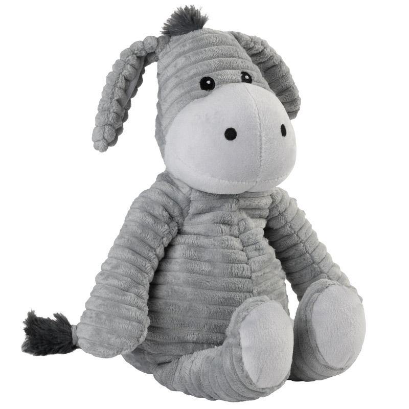 Jucarie Magarus Anticolici Plush Gri Bebelusi Unisex Warmies 01220 - Camera Bebelusului