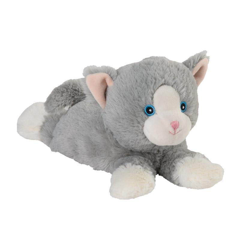 Jucarie Pisica Mini Plush Gri Bebelusi Unisex Warmies 15080 - Camera Bebelusului