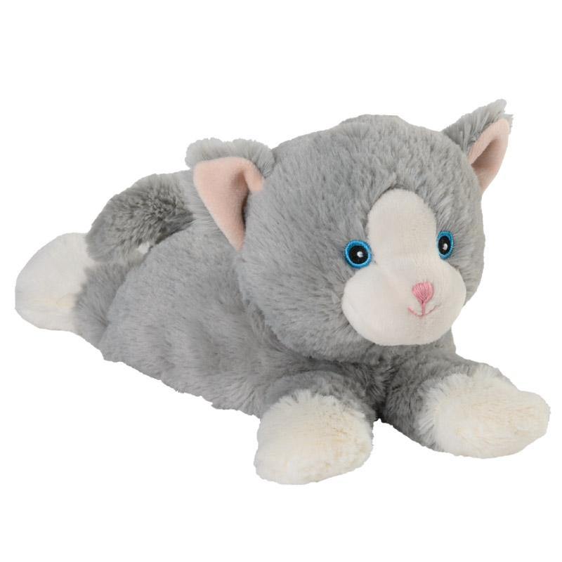 Jucarie Pisica Mini Plush Gri Bebelusi Unisex Warmies 15080 - Camera Bebelusului