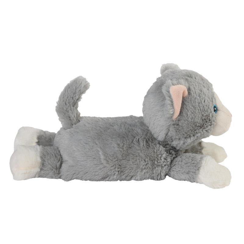 Jucarie Pisica Mini Plush Gri Bebelusi Unisex Warmies 15080 - Camera Bebelusului