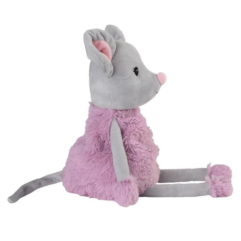 Jucarie Soricel Plush Lila & Gri Bebelusi Fetite Warmies 01218 - Camera Bebelusului