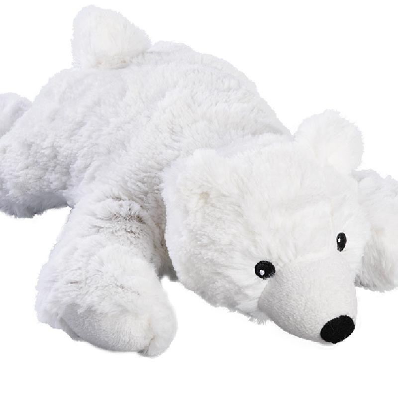 Jucarie Urs Polar Plush Alb Bebelusi Unisex Warmies 1163 - Camera Bebelusului