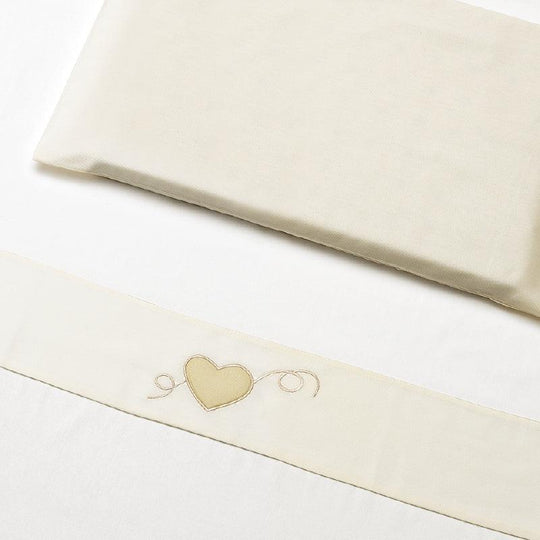 Lenjerie 3 piese patut bebe Ivory Jolie Design Italian Erbesi Italia