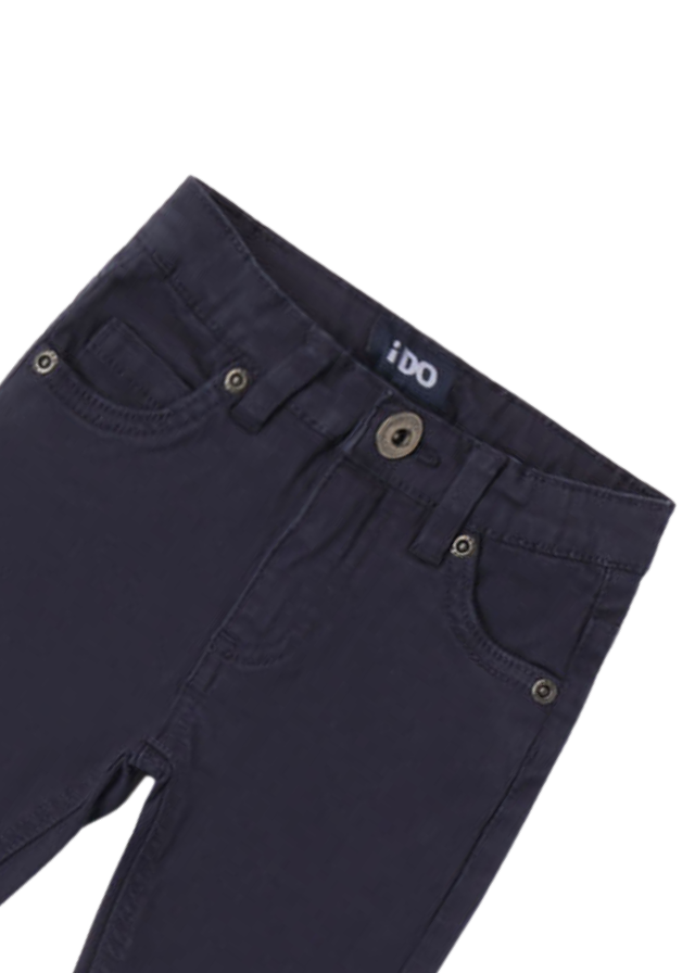 Pantaloni Lungi pentru Baieti, Bleumarin X350 iDO - Camera Bebelusului